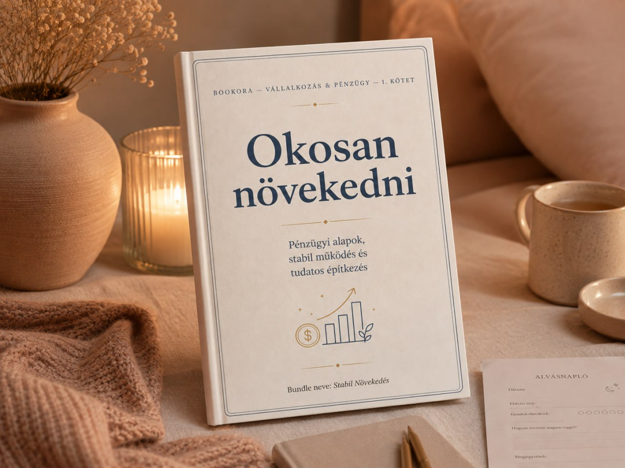 Pénzügyi alapok e-book borítója